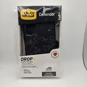 OtterBox Defender Series Case With Belt Clip For Samsung Galaxy S24+ Black